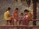 Mornings, for us, are always the best time to see the locals most comfortable and natural. Later in the day, interactions are more often that of tourist to vendor.